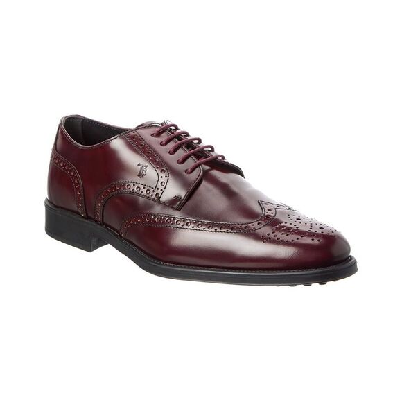 Tod’S Leather Derby Red